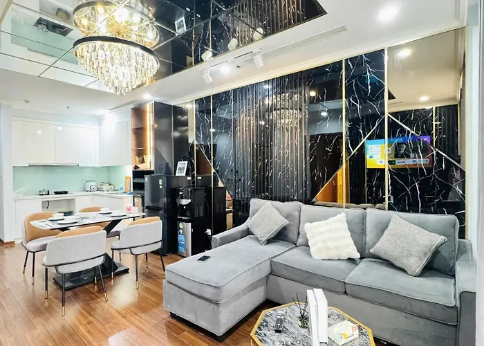 Can Ho 2 Phong Ngu Homestay Chung Cu Vinhomes Times City